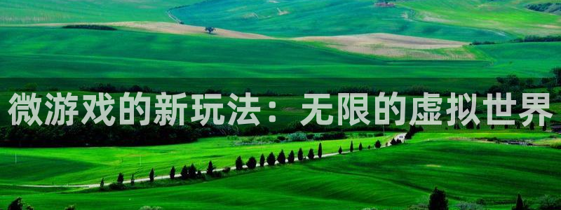 杜邦娱乐注册：微游戏的新玩法：无限的虚拟世界