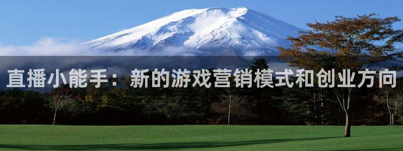 杜邦娱乐升级5994月:直播小能手:新的游戏营销模式和创业方