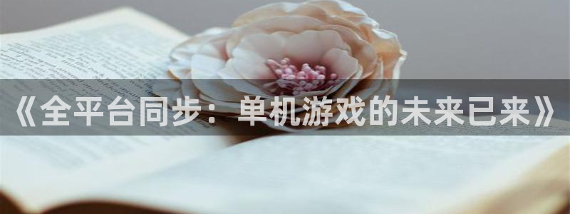 杜邦娱乐平台官方网站：《全平台同步：单机游戏的未来已来》